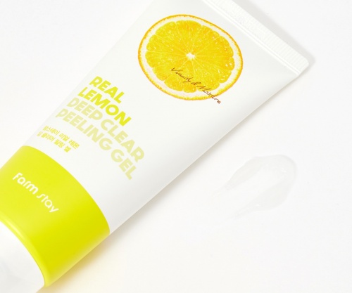 FarmStay -    Real lemon deep clear peeling gel  7