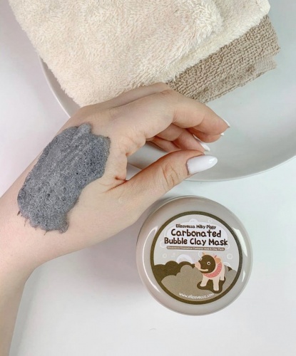 Elizavecca       Milky piggy carbonated bubble clay mask  3