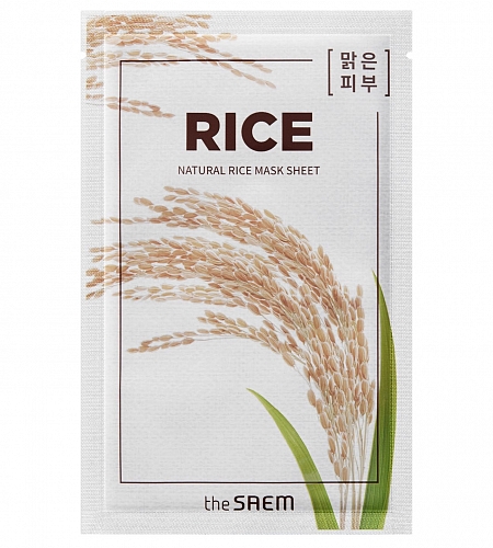 The SAEM       () Natural Rice Mask Sheet
