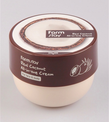 FarmStay          Real coconut all-in-one cream face & body  3