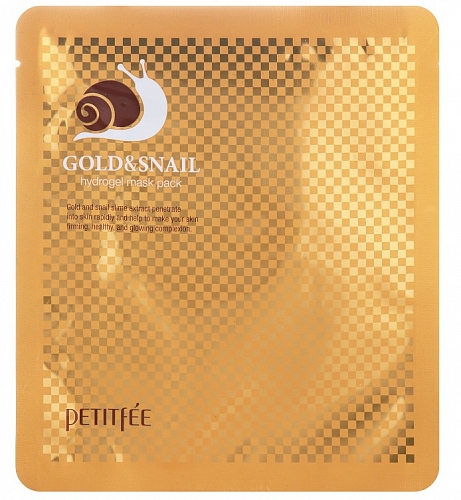 Petitfee       Gold & snail hydrogel mask pack