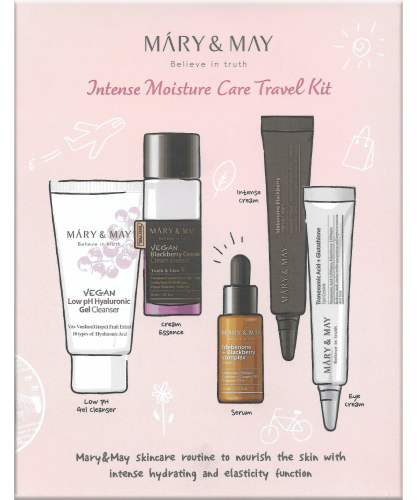 Mary&May      , 5  +  , Moisture Care Travel Kit