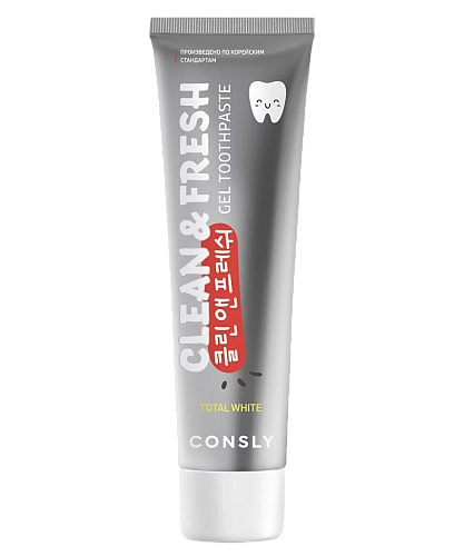 Consly        Clean&fresh gel toothpaste total white
