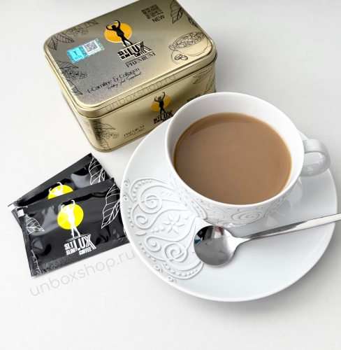 [������] Lux Coffee �������� ���� ��� ��������� ������� (1 ����),  SLT Slim Lux Coffee Premium L-carnitine&Collagen, 1 sachet ���� 2