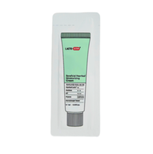 CKD LACTODERM ������������� ���� � ����������� � ������������ (�������), Beneficial Heartleaf Moisturizing Cream Tester