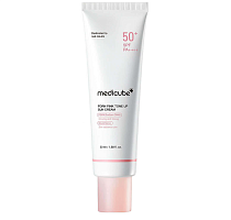 Medicube ���������� �������������� ���� � ���� � ����������, PDRN Pink Tone Up Sun Cream SPF50+ PA++++