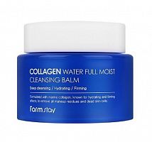 FarmStay ������������ ������� ��� ��������� � ����������  Collagen water full moist cleansing balm