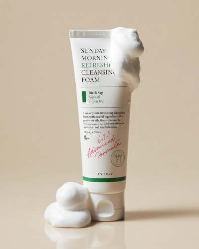 AXIS-Y        , Sunday Morning Refreshing Cleansing Foam  3