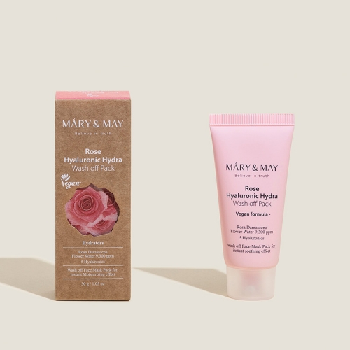 Mary&May        ()  Hyaluronic Hydra Wash Off Pack Mini  2