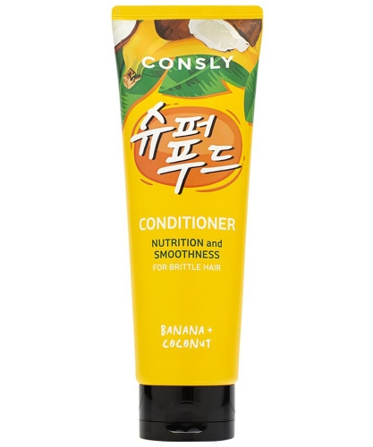 Consly ����������� ��� ����� � ������� � �������  Banana+coconut Water Conditioner Nutrition and Smoothness