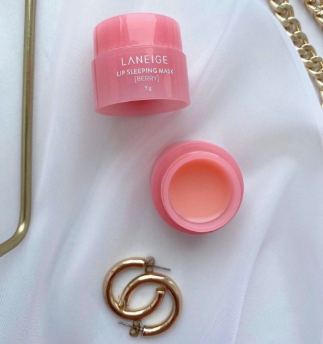 Laneige       Berry lip sleeping mask mini  7