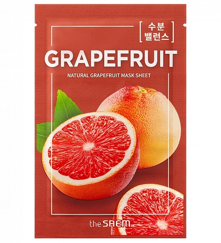 The SAEM       (  )  Natural Grapefruit Mask Sheet