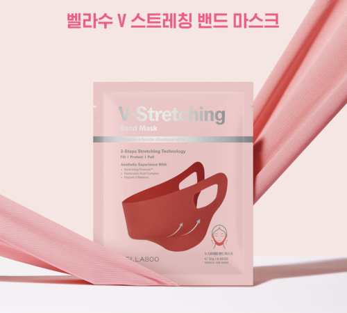 CKD �����-������ ��� ���������� � �������-�������� ������������, Bellasoo V-Stretching Band Mask ���� 3