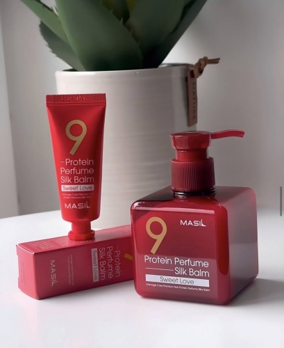 Masil ����������� ����������� ������� ��� ����� � ������������, 9 Protein Perfume Silk Balm Sweet Love ���� 3