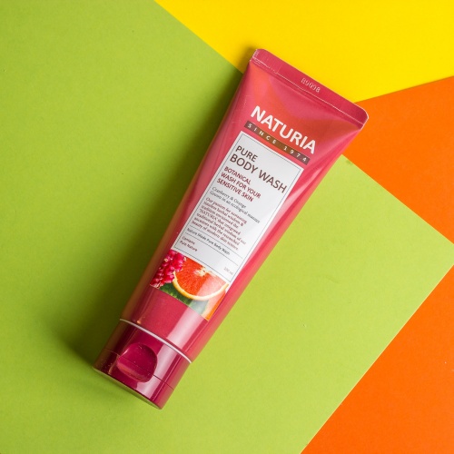 Naturia        100   Pure body wash cranberry & orange mini  2