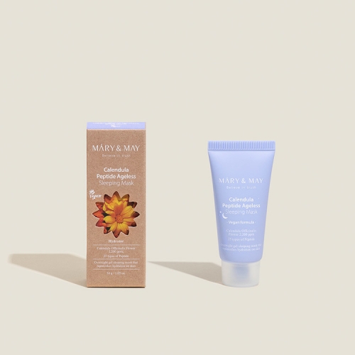 Mary&May        ()  Calendula Peptide Ageless Sleeping Mask Mini  2