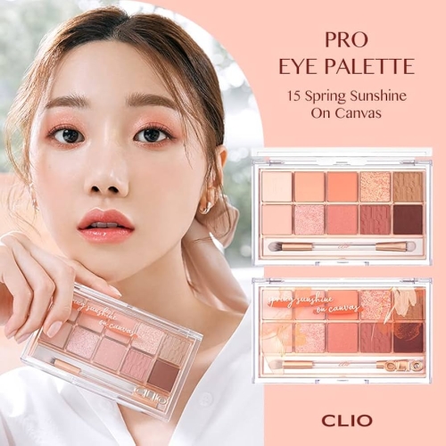Clio ������� ����� ��� ��� 10 ������, ������� 15 Spring Sunshine On Canvas, Pro Eye Palette ���� 2