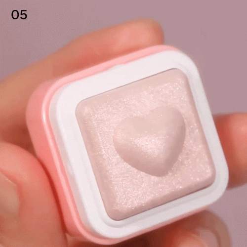 Colorgram   ,  05 Spring Pink Blossom, Milk Bling Heartlighter  4