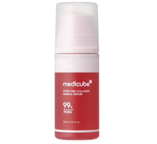 Medicube ����������� ��������� � ���� � ����������, PDRN Pink Collagen Bubble Serum
