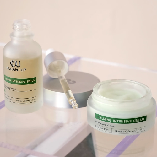 CUSKIN ���� ��� ���� ������ �������� � ��������� K, Clean-Up Calming Intensive Cream ���� 2