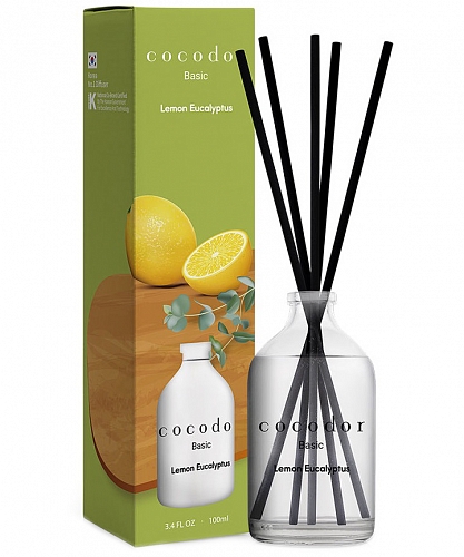Cocodor     [Lemon Eucalyptus -  ] Basic Reed Diffuser