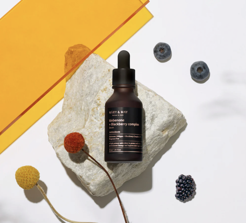 [����] Mary&May ������������� ��������� � �������� � ����������, Idebenone + Blackberry Complex Serum ���� 2