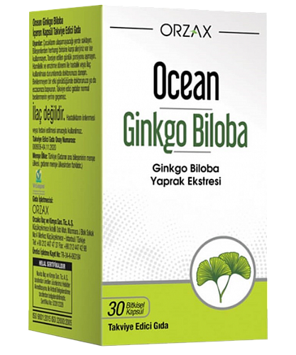 [] Orzax   , 30   Ocean Ginkgo Biloba 30 capsules