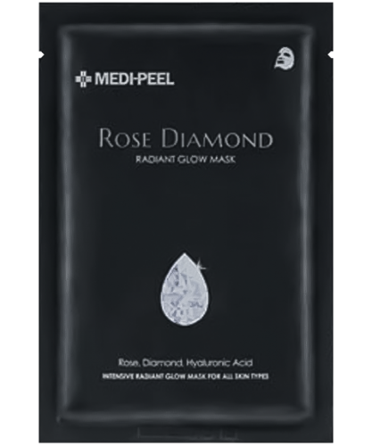 MEDIPEEL Тканевая маска с розой и алмазной пудрой Rose diamond radiant glow mask MEDIPEEL Тканевая маска с розой и алмазной пудрой Rose diamond radiant glow mask