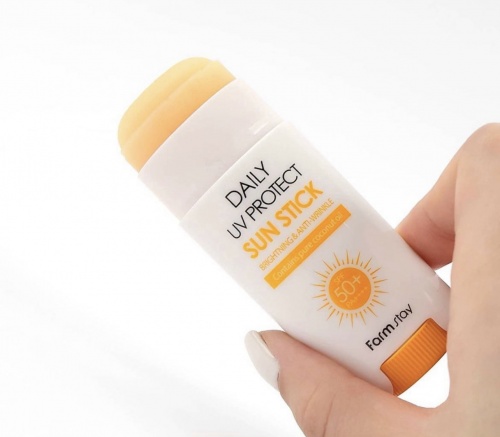 [] FarmStay       Daily UV Protect Sun Stick Spf 50+ Pa+++  5