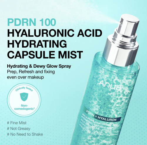 Anua ����������� ���������� �����-���� � ���� � ����������, PDRN Hyaluronic Acid Hydrating Capsule Mist ���� 3