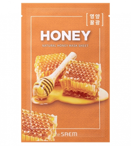 [����] The SAEM �������� ����� ��� ���� � ���� (������� � ������) Natural Honey Mask Sheet