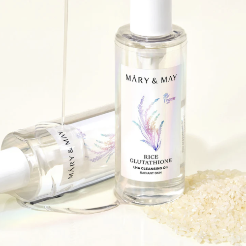 Mary&May ������������ ����� � ����� � �����������, Rice Glutathione LHA Cleansing Oil ���� 3