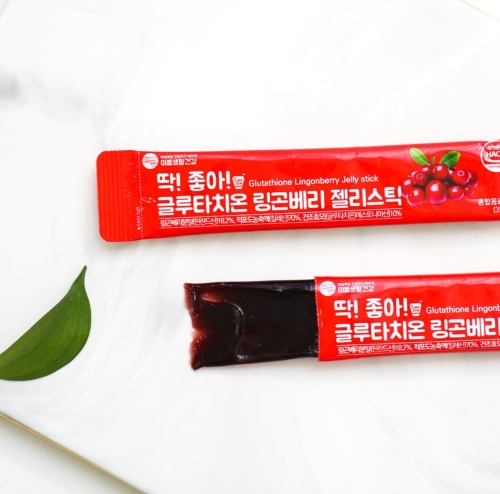 Mippeum      , 15 , Glutathione Lingonberry Jelly Stick  4