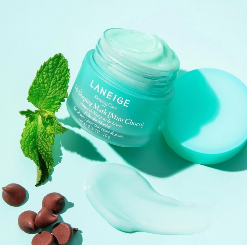 Laneige     '-' ( 20 ) Lip Sleeping Mask Mint Choco  2