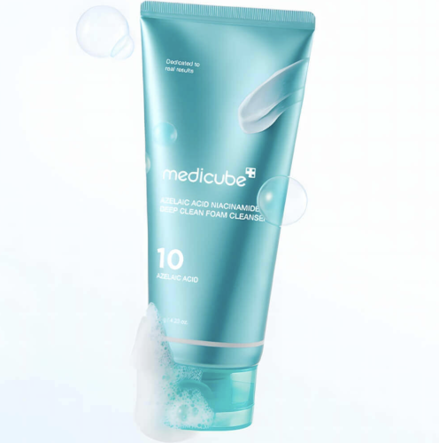 Medicube ��������� ����� � ��������� � ������������ ��������, Azelaic Acid Niacinamide Deep Clean Foam Cleanser ���� 4