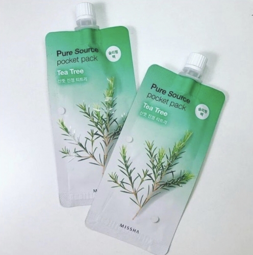 Missha        10   Pure source pocket pack tea tree  3