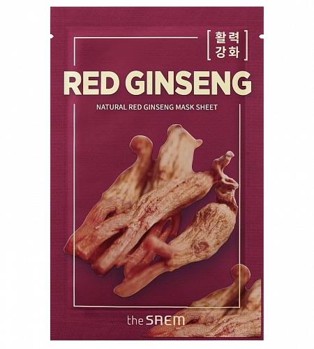 The SAEM        () Natural Red Ginseng Mask Sheet