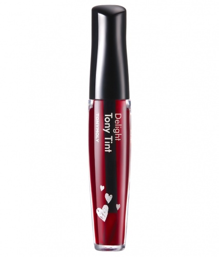 Tony Moly   , :   Delight Tony tint 01 Cherry pink