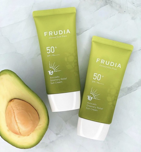 Frudia        Avocado greenery relief sun cream  2