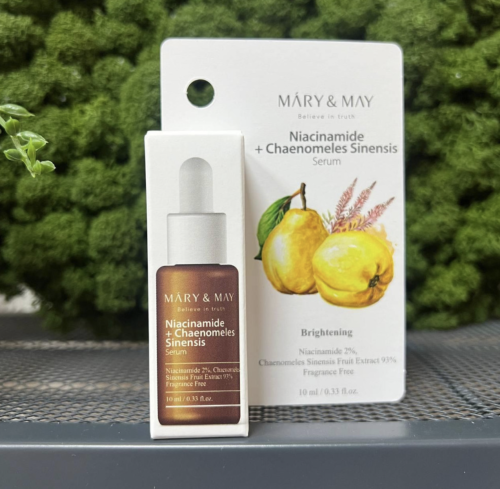 [����] Mary&May ���������-����� ������ ����������� � ����-���� � ������������ � �����, Niacinamide + Chaenomeles Sinensis Serum ���� 2