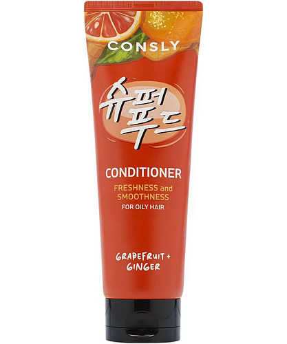 Consly         Grapefruit + Ginger Conditioner Freshness and Smoothness