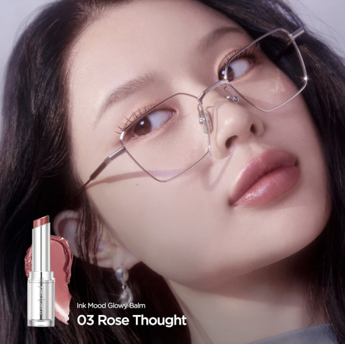 Peripera ����������� ��������� ������ ��� ���, ������� 03 Rose Thought, Ink Mood Glowy Balm ���� 3