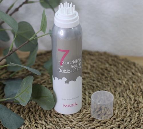 Masil        7 Sparkling scalp bubble tick  3