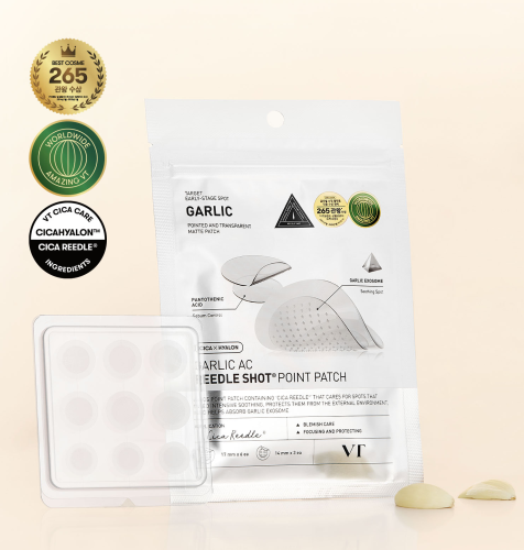 VT        , Cosmetics Garlic AC Reedle Shot Point Patch  2