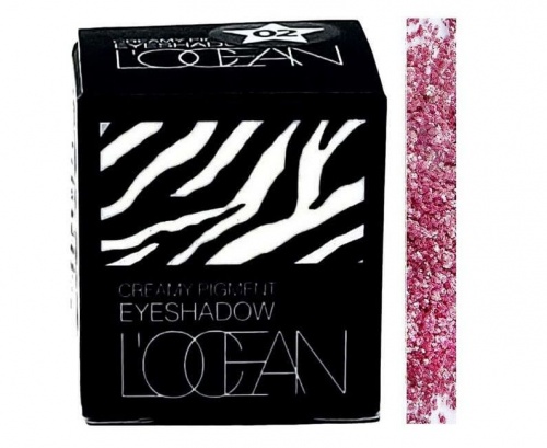 L'OCEAN     ,  11 Beverly Pink, Creamy Pigment Eye Shadow