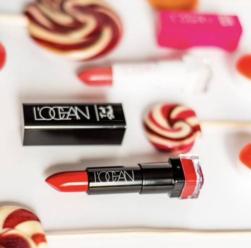 L'OCEAN    ,  01 Red Callisto, Petite Lipstick  6