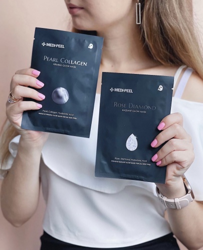 MEDIPEEL Тканевая маска с розой и алмазной пудрой Rose diamond radiant glow mask фото 2 MEDIPEEL Тканевая маска с розой и алмазной пудрой Rose diamond radiant glow mask фото 2