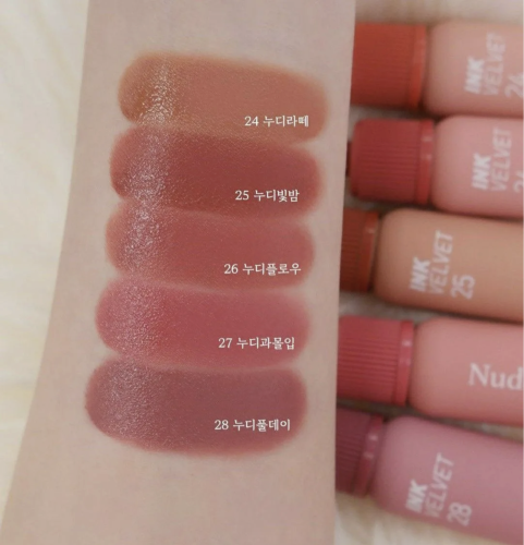 Peripera ������ ����������� ���� ��� ���, ������� 27 Strawberry  Nude, Ink Velvet ���� 3