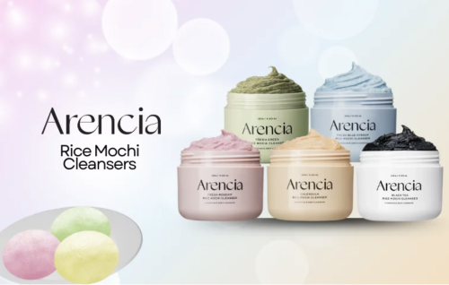 Arencia ��������� ��������-���� 3�1 � ������, ����� � ���������� ������, Fresh Blue Hyssop Rice Mochi Cleanser ���� 4