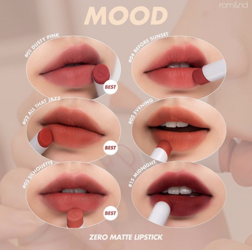 Rom&nd   ,  02 All That Jazz, Zero Matte Lipstick  9